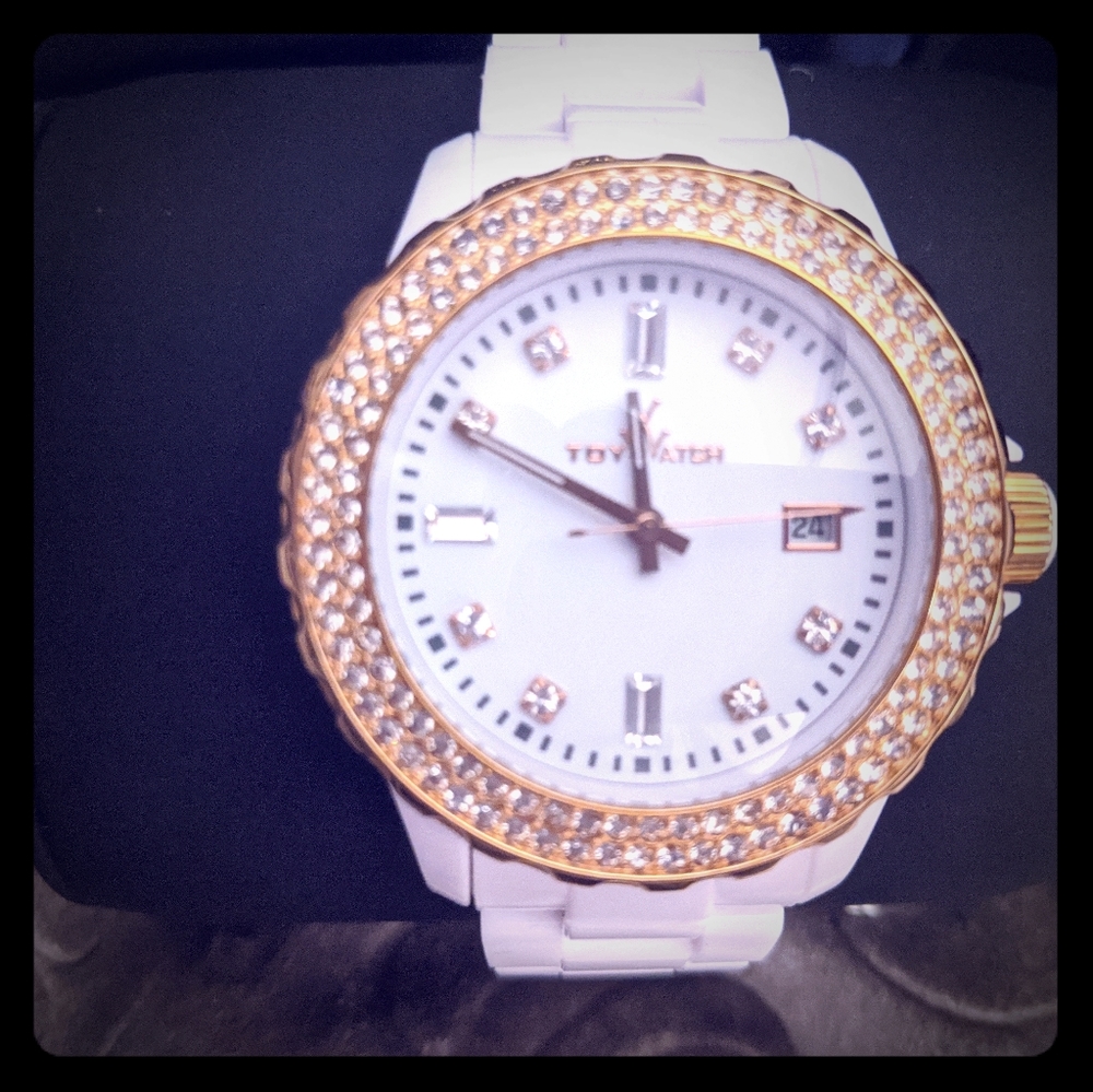 Toy Watch Crystal bezel & dial with battery